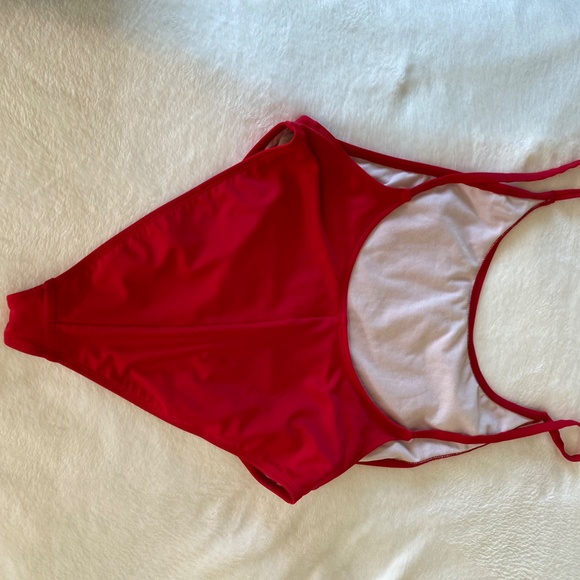 Dippin Daisy's Baewatch Red One-piece Swimwear - Picture 5 of 8